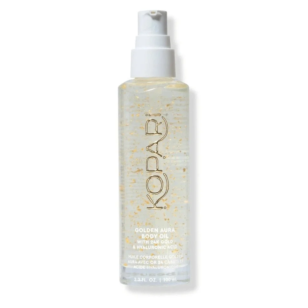 Kopari Golden Aura Body Oil with 24K Gold & Hyaluronic Acid 3.3 fl oz